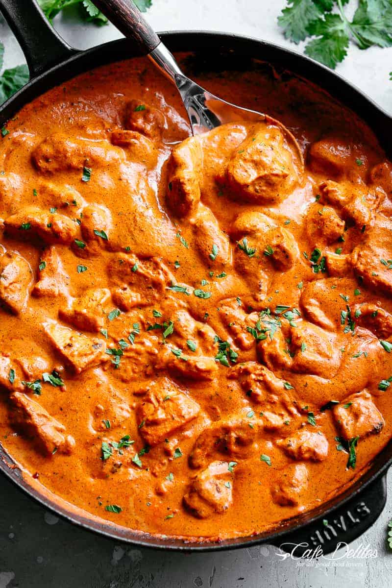 Butter Chicken (Murgh Makhani) - Cafe Delites