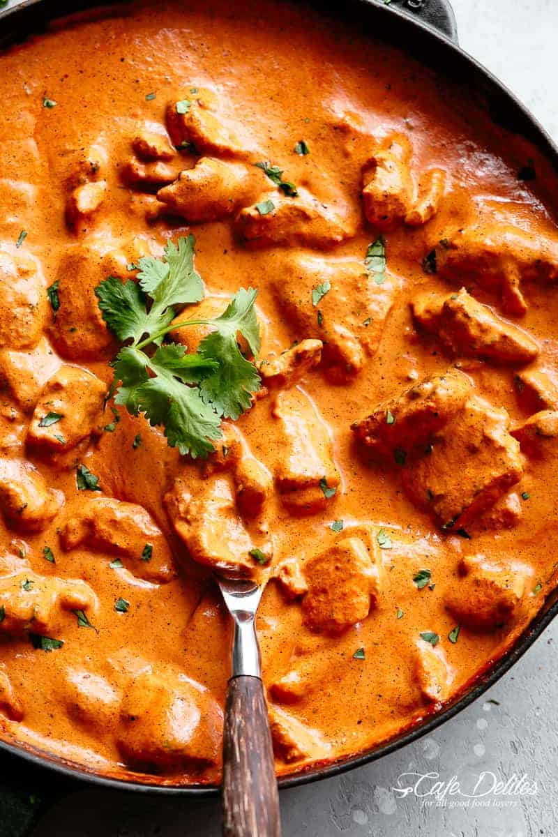 Butter Chicken (Murgh Makhani) - Cafe Delites