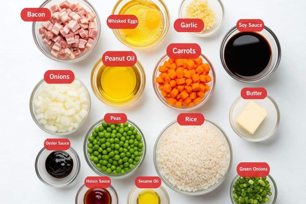 ingredients for fried rice