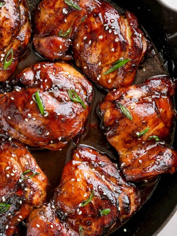 Honey Soy Baked Chicken Thighs