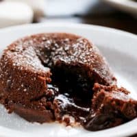 Molten Chocolate Lava Cakes | cafedelites.com