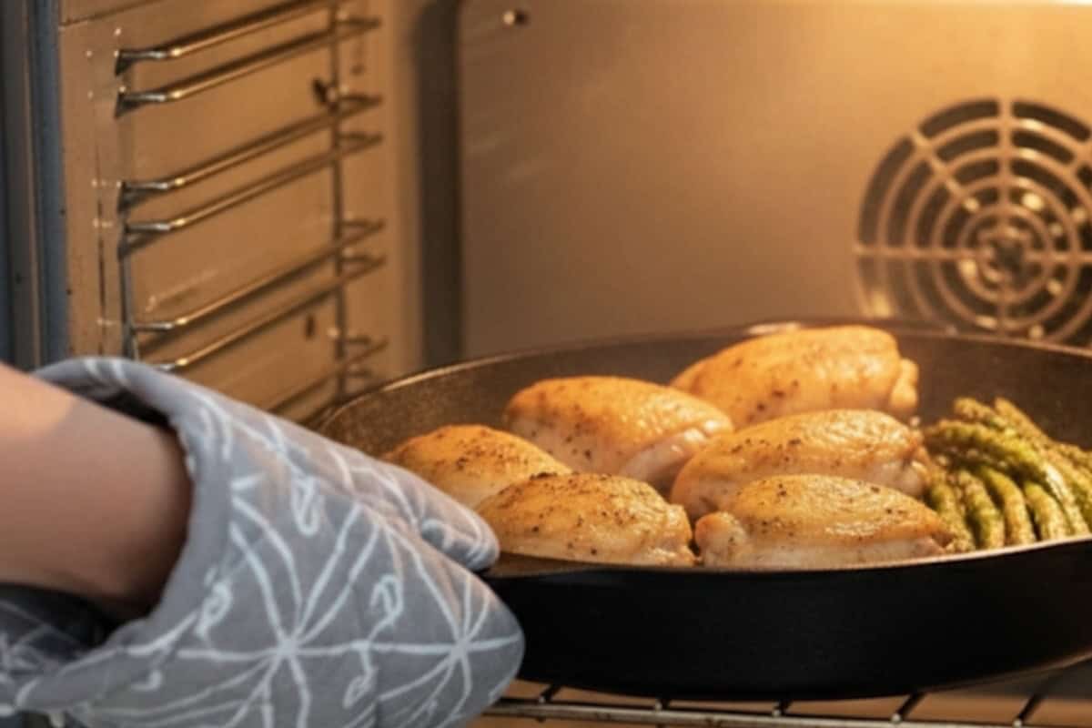 Transfer the skillet to the oven and roast for 30 minutes.