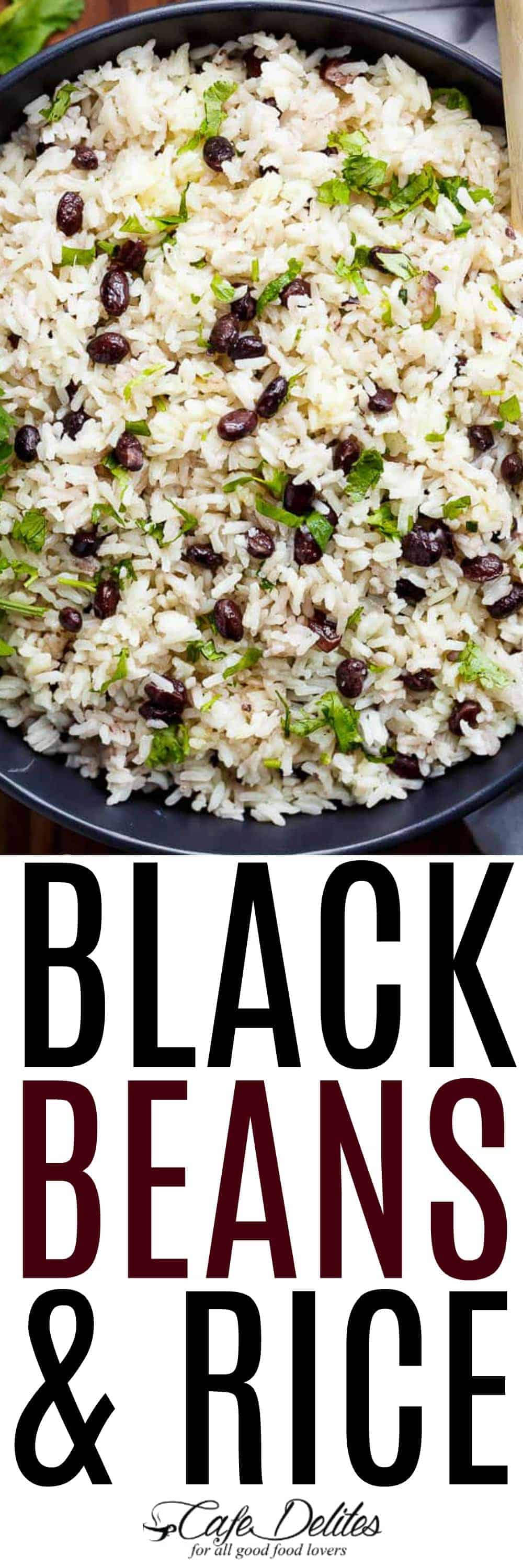 Black Beans & Rice Recipe - Cafe Delites