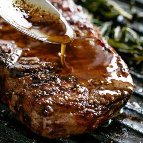Grilled Steak with Browned Butter - Cafe Delites