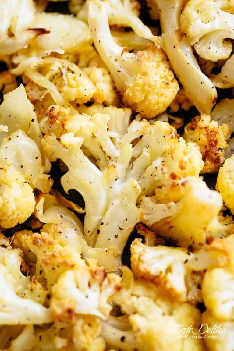 Roasted Cauliflower - Cafe Delites