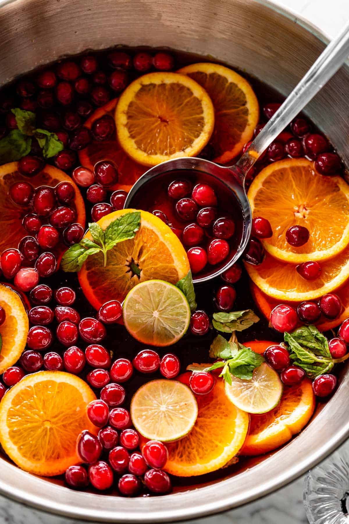 Christmas Punch Recipe - Delicious Table