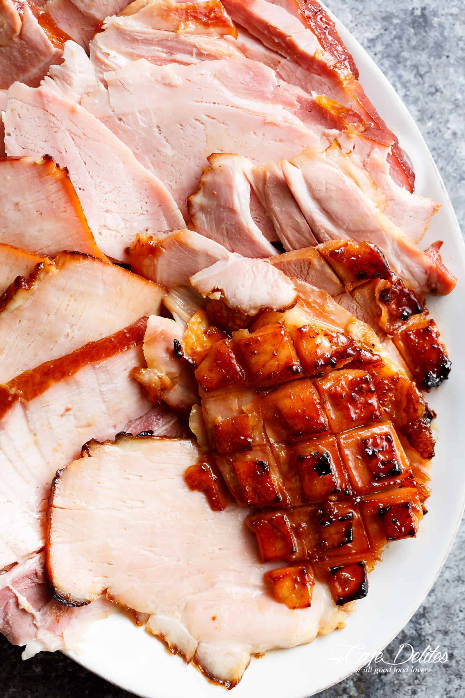 Maple-Glazed Holiday Ham recipe