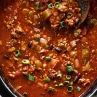 Slow Cooker Chili | cafedelites.com