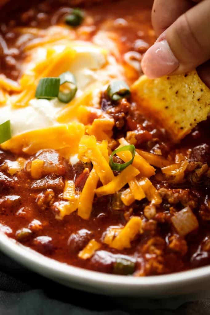 Slow Cooker Chili Cafe Delites
