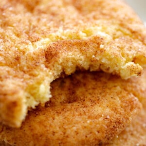 Fluffy Snickerdoodle Cookies