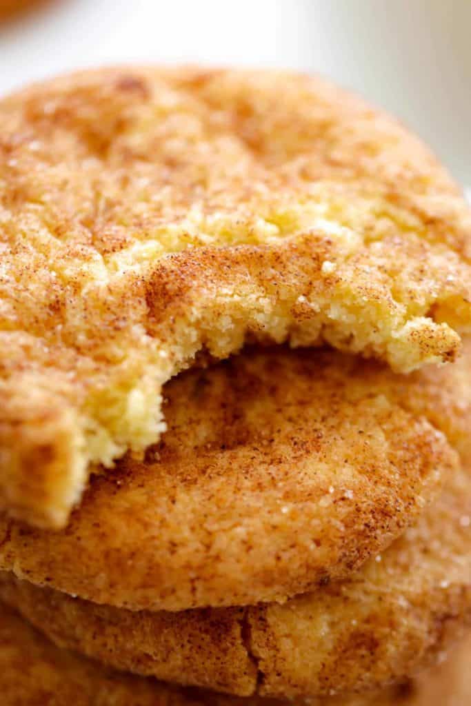 Fluffy Snickerdoodle Cookies