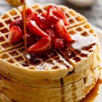 Belgium Waffles | cafedelites.com