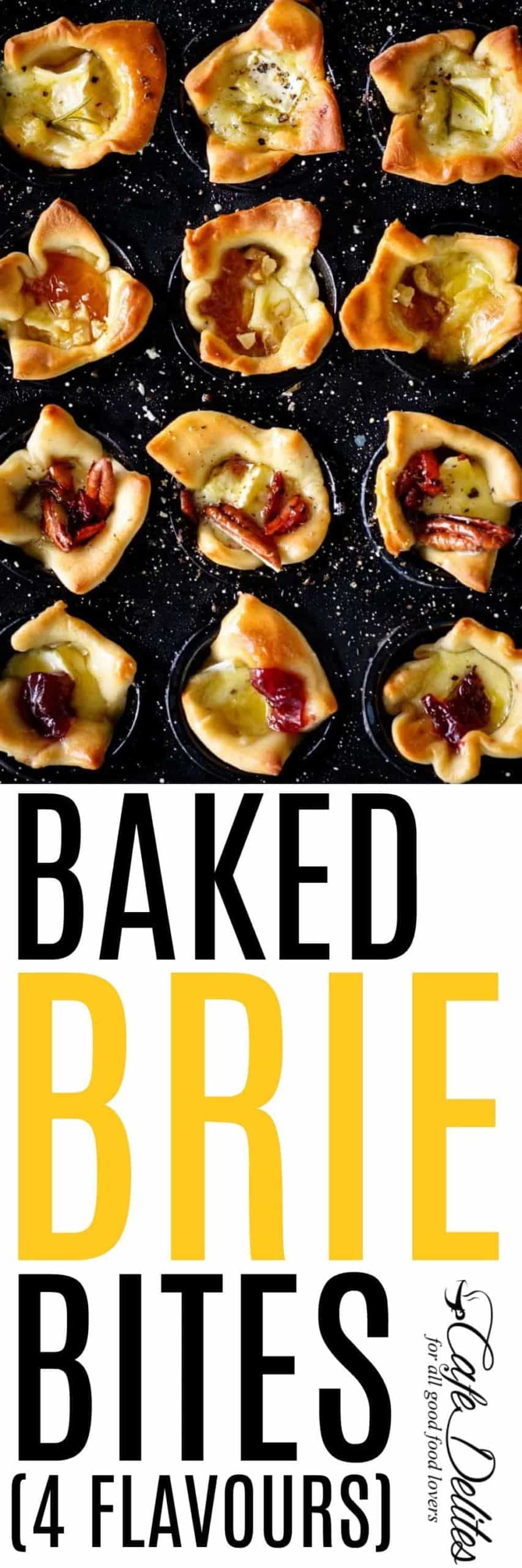 Baked Brie Bites | cafedelites.com