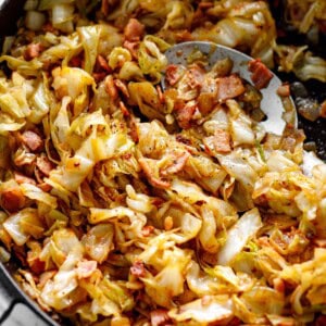 Bacon Fried Cabbage