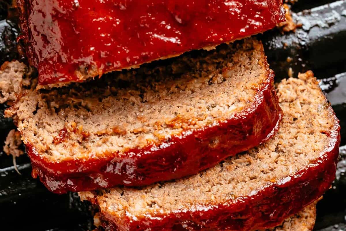 Close-up of the Meatloaf.