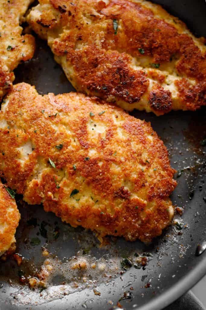 Parmesan Crusted Chicken - Cafe Delites