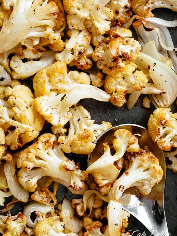 Healthy Roasted Cauliflower Recipe