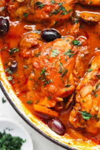 Chicken Cacciatore - Cafe Delites