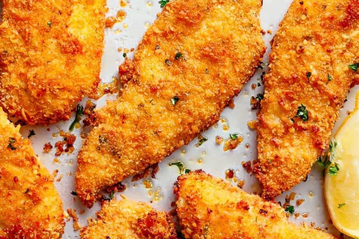 Bake for 10 minutes, flip, then bake another 5 to 10 minutes until cooked through