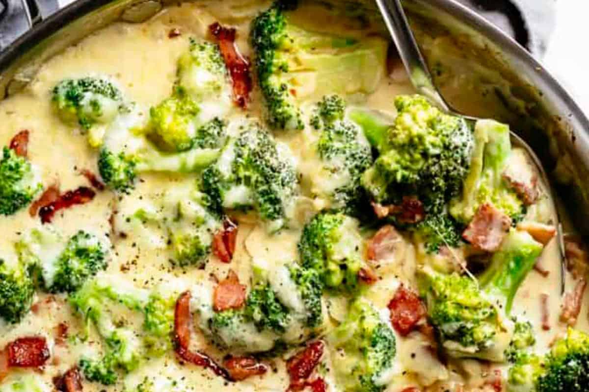 Image of Creamy Broccoli & Bacon.