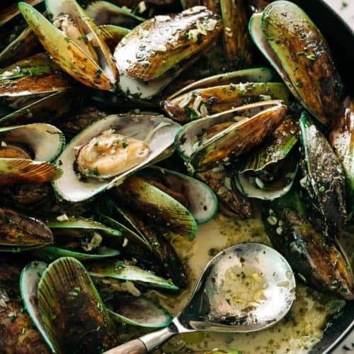 French Steamed Mussels | cafedelites.com