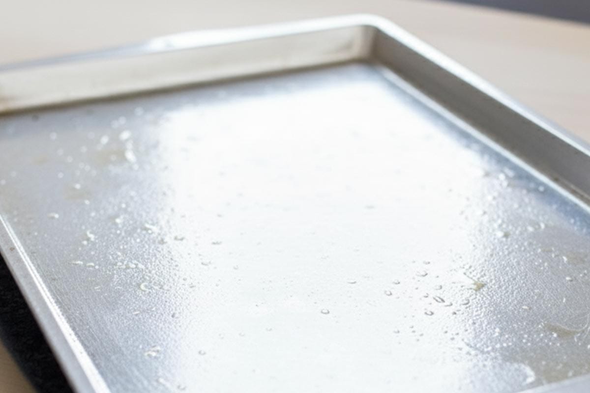 Lightly greased large baking sheet with nonstick spray.