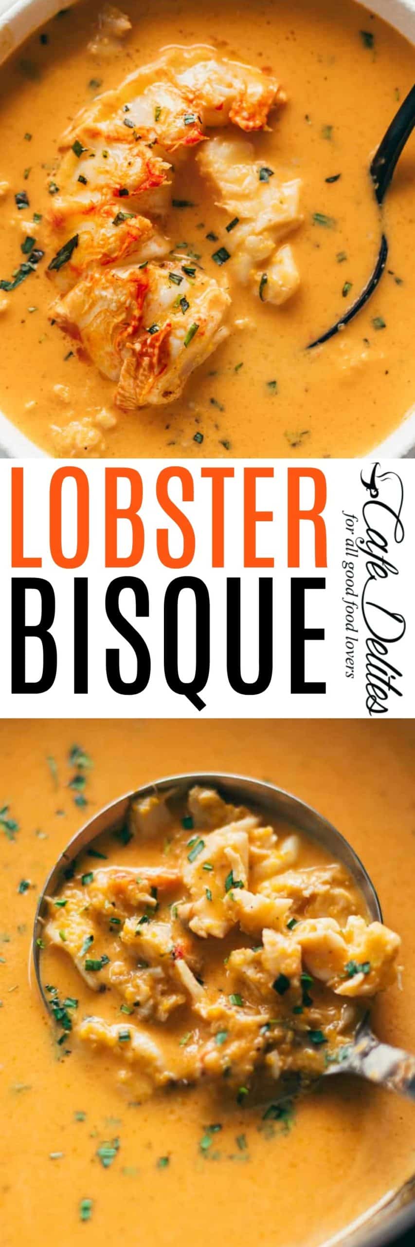 Lobster Bisque | cafedelites.com