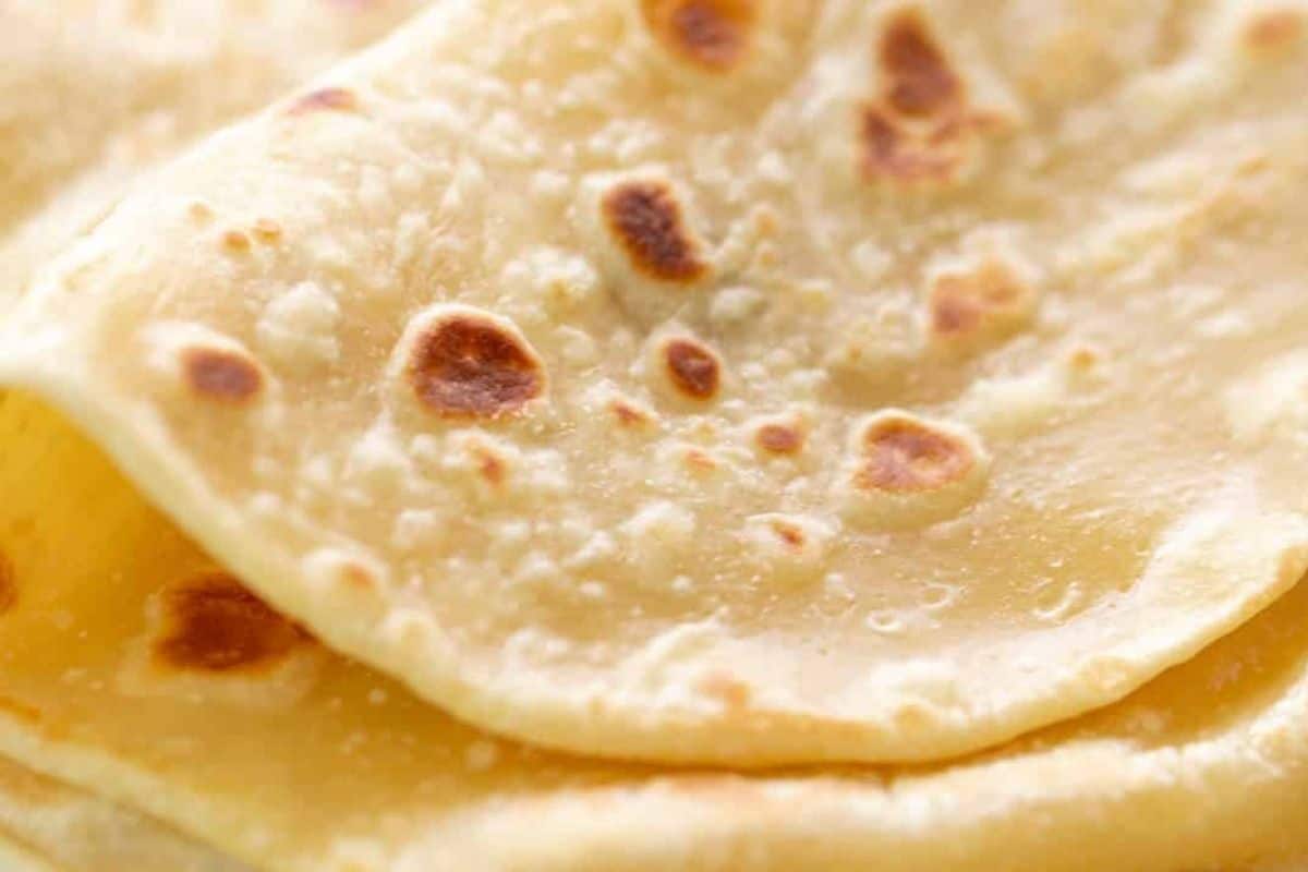 Cook each flatbread in a nonstick pan.