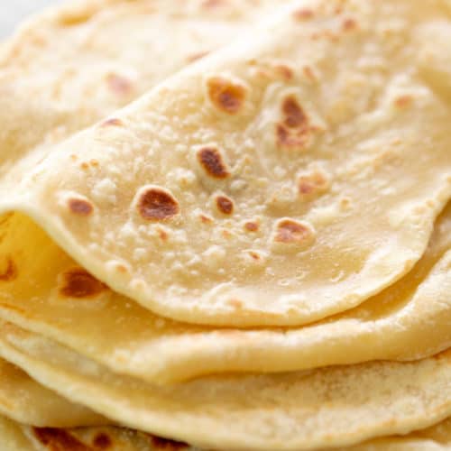 Easy Flatbreads on a plate