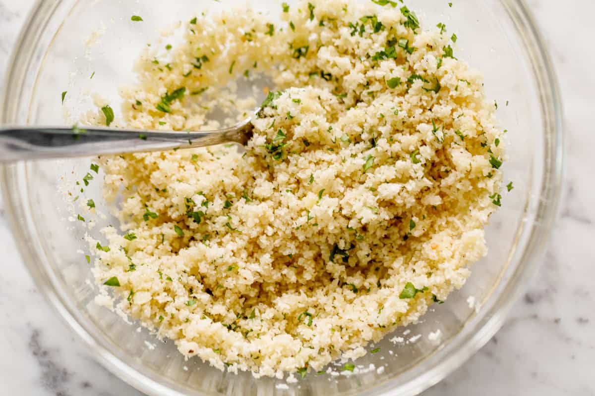 Crumb topping for fish | cafedelites.com