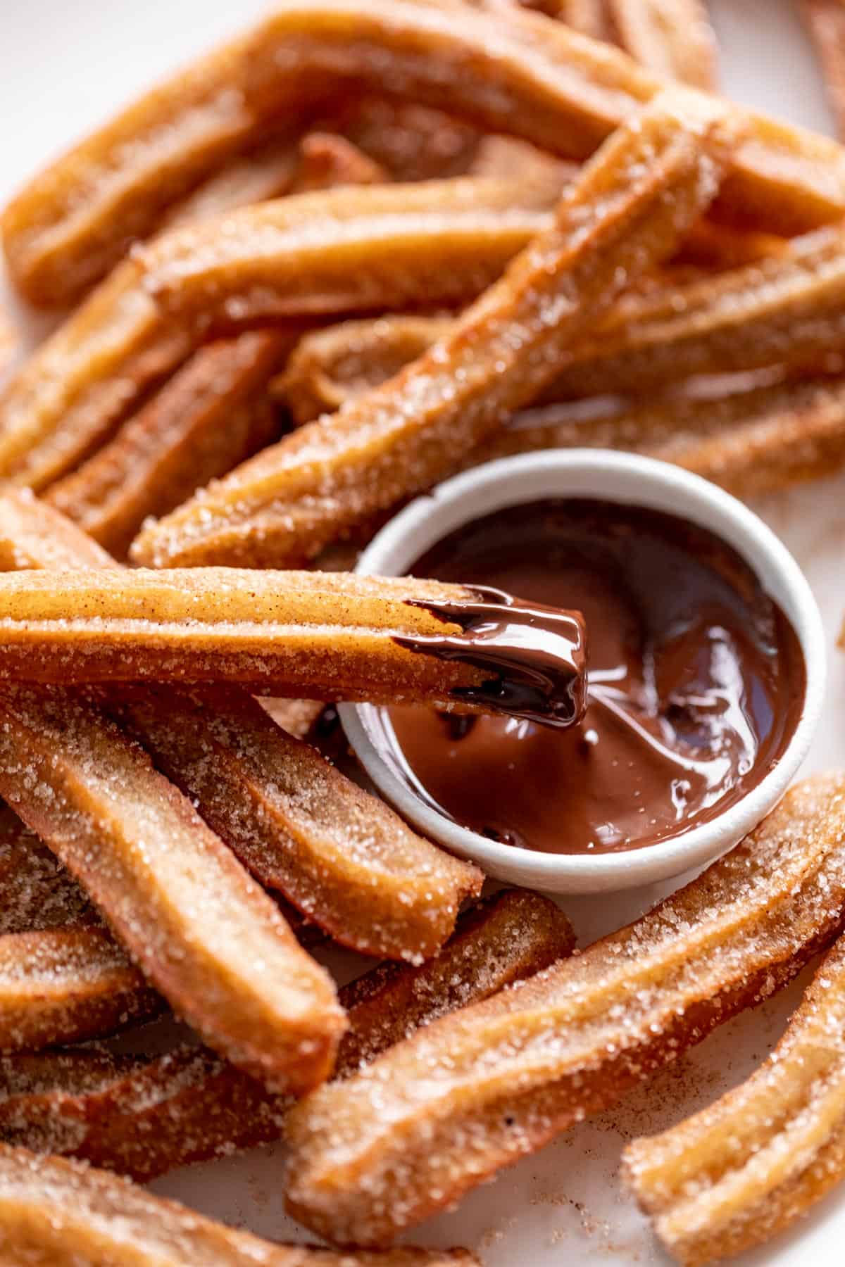 Authentic Churros con Chocolate