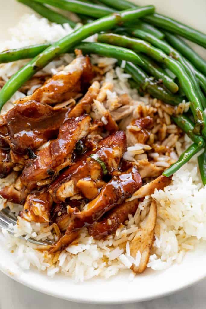 The BEST Slow Cooker Honey Garlic Chicken Recipe Cafe Delites