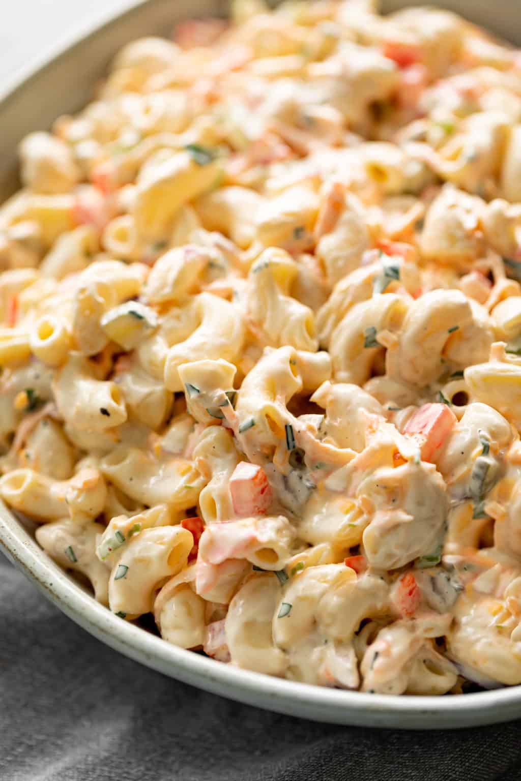 The BEST Macaroni Salad with a delicious creamy dressing - Cafe Delites