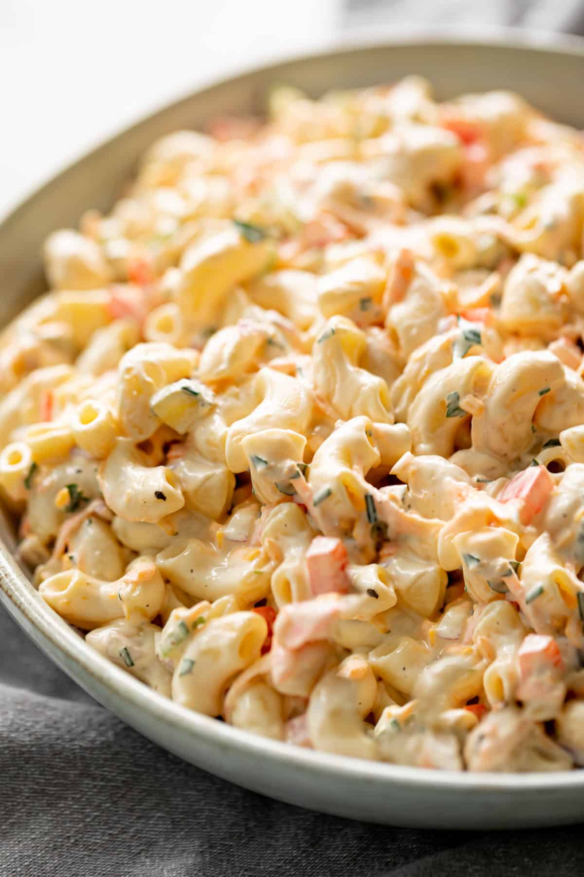 The BEST Macaroni Salad with a delicious creamy dressing - Cafe Delites