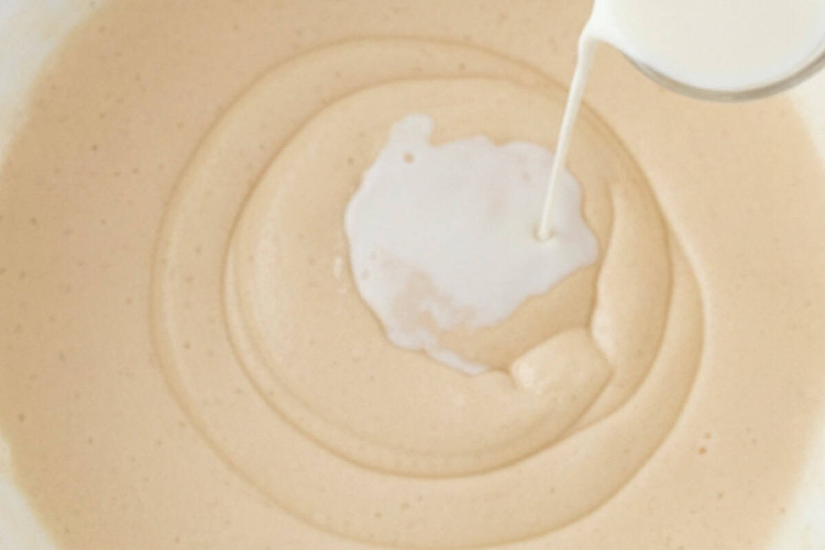 Add 1–2 tablespoons of milk to thin it slightly, but avoid making it runny.