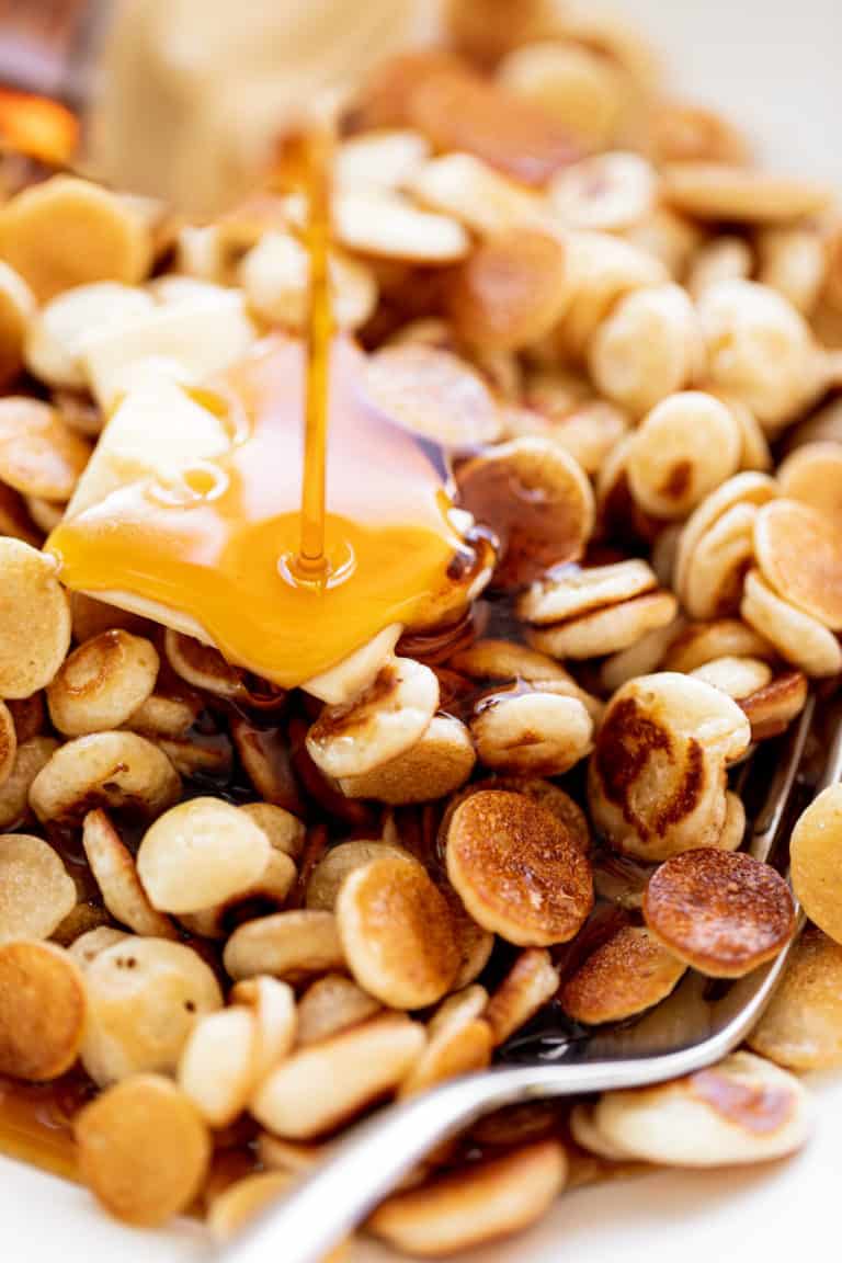 Mini Pancakes Cereal Cafe Delites