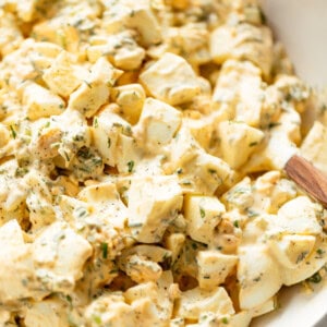 Top view image of the perfect Egg Salad recipe