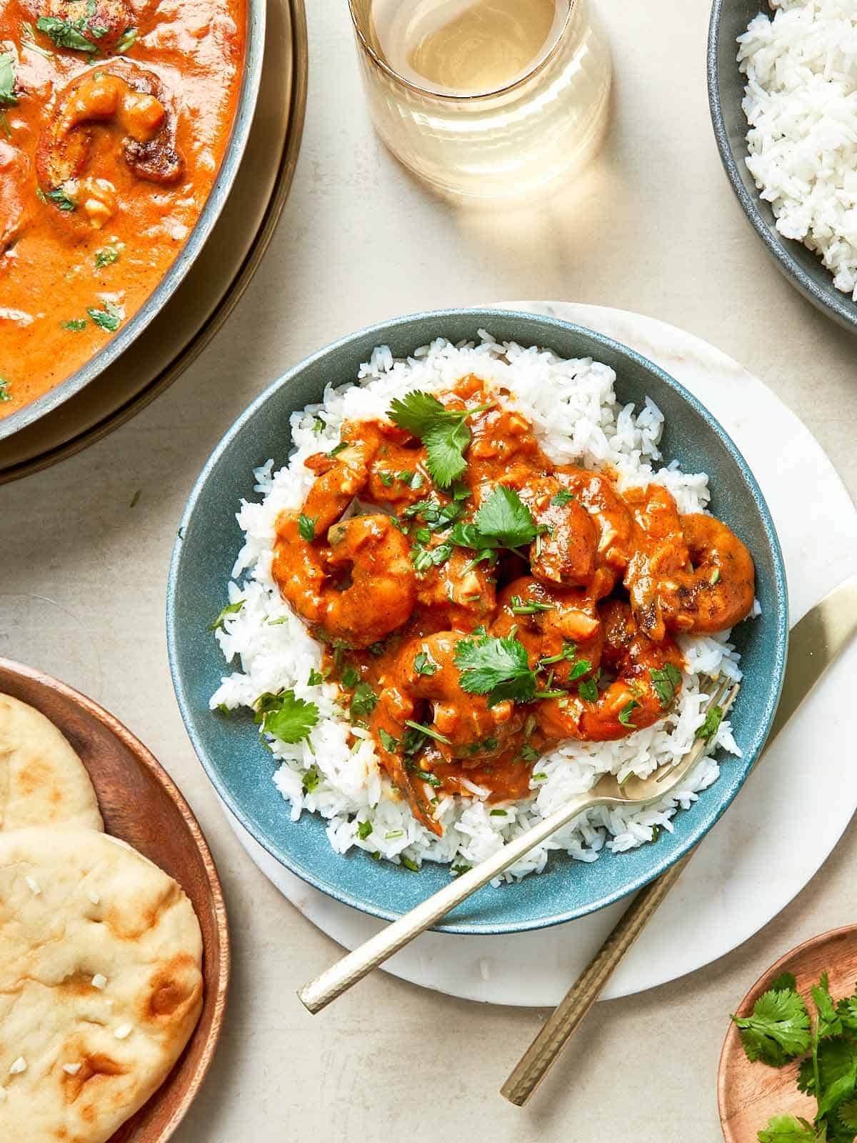 Easy Coconut Shrimp Curry