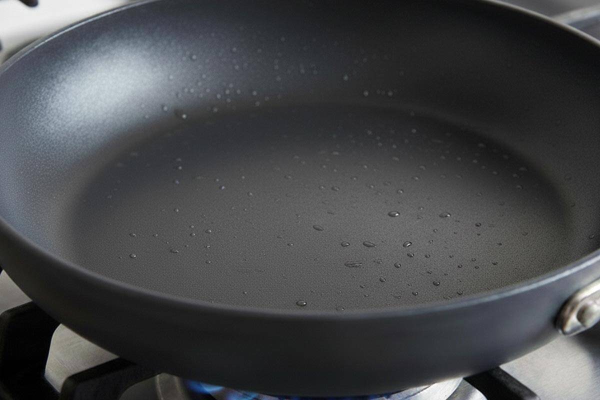 Lightly greased a nonstick pan. - 6