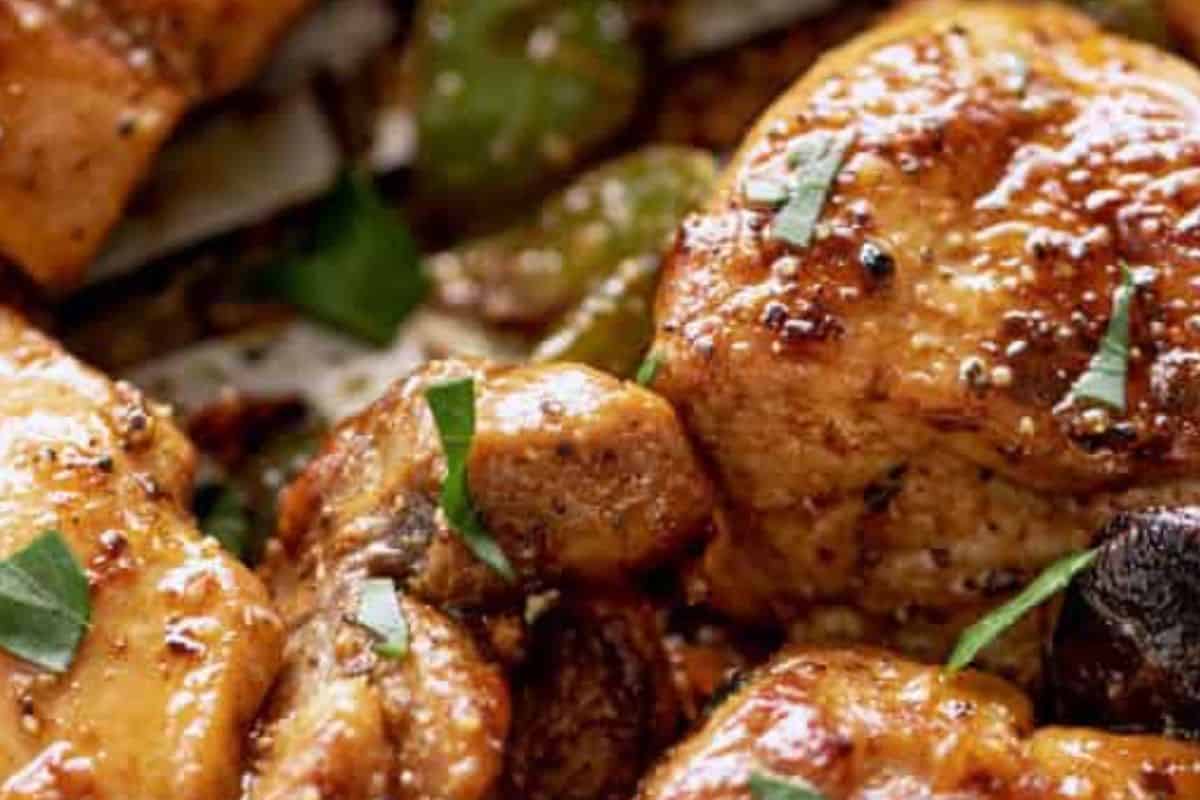 Taste and adjust with salt and pepper, garnish with parsley,