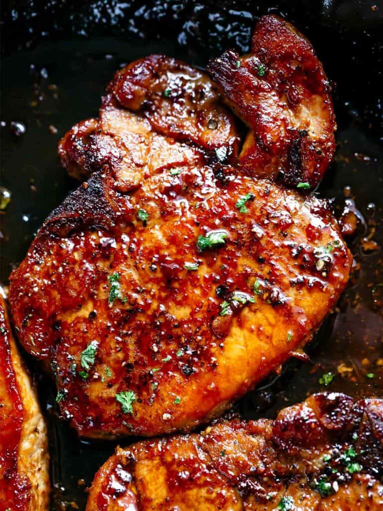 Tagcafe Delites Easy Honey Garlic Pork Chops