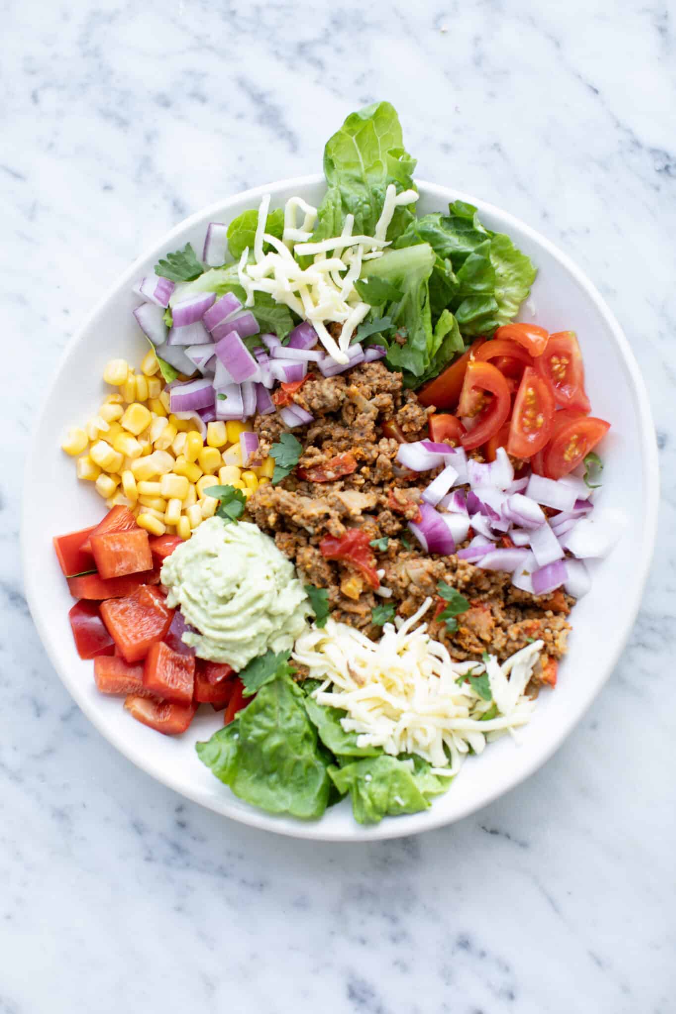 Easy Taco Salad - Cafe Delites