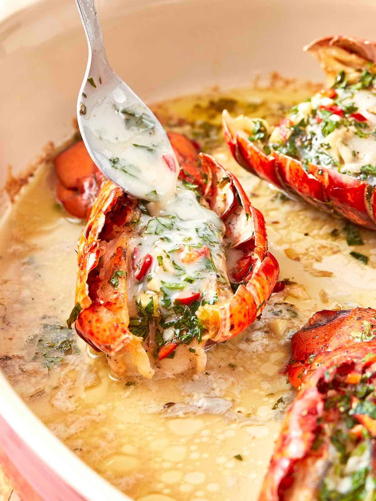 Chimichurri Lobster Tails Recipe
