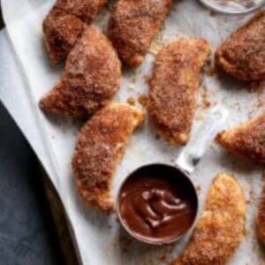 close up of empanadas