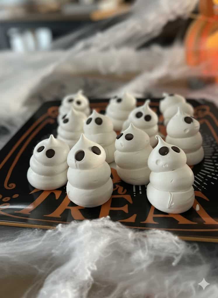 Swiss Meringue Ghosts Recipe