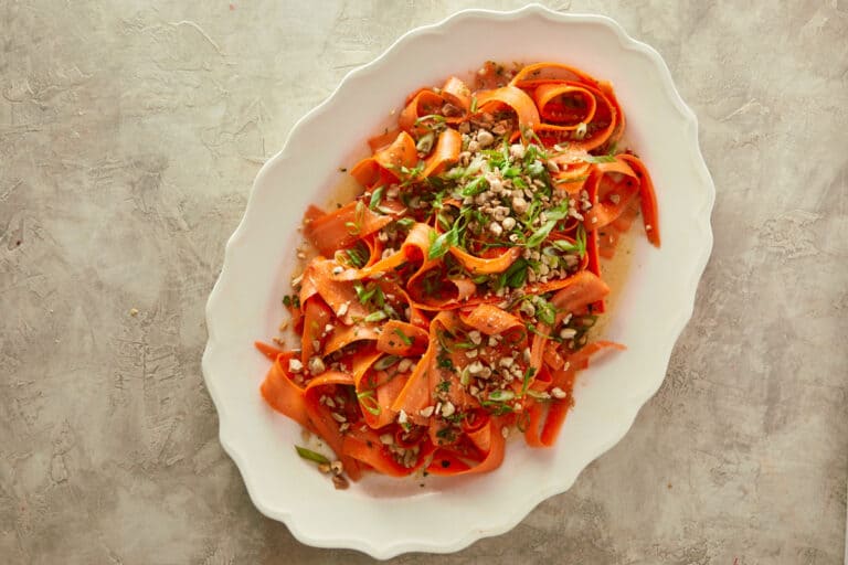 Asian Carrot Salad with Ginger Peanut Dressing - Cafe Delites - Carrot Guina Pig Salad Recipes