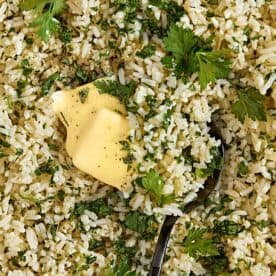 Easy Garlic Butter Rice - 13