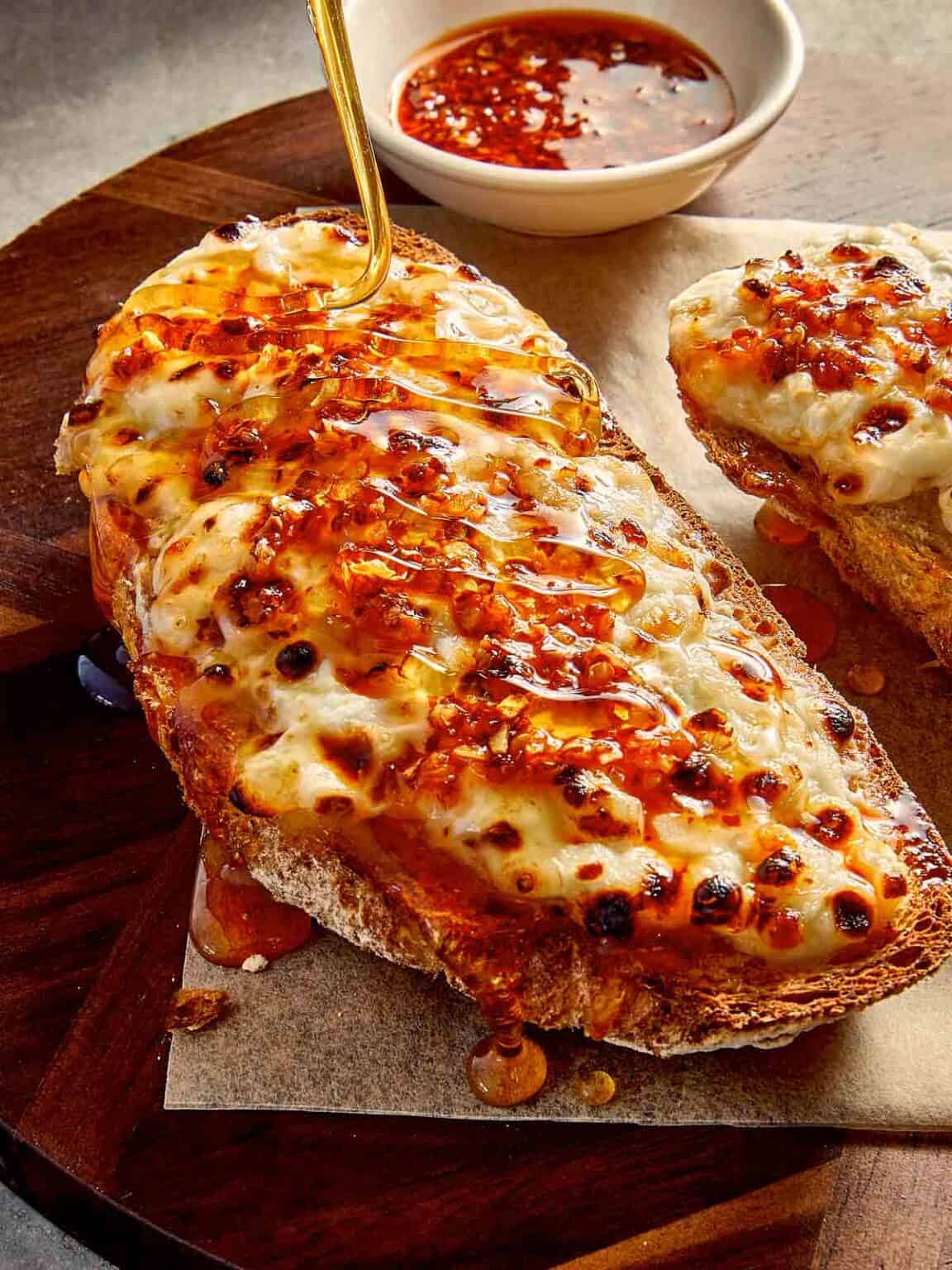 Cottage Cheese Toast (Air Fryer) - Cafe Delites