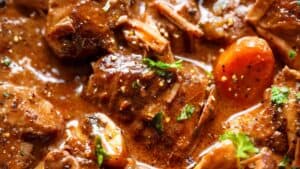 ready beef Bourguignon
