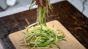 zucchini shredded for noodles